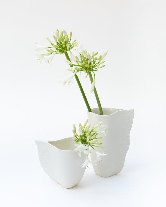 Vase VING en porcelaine biscuit